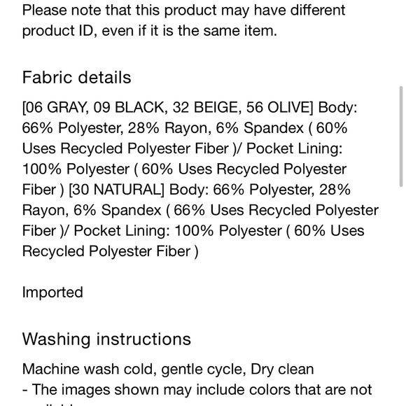 UNIQLO Wide Fit Pleated Pants - Olive NWT - Picture 8 of 8